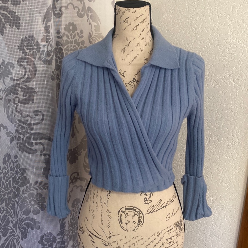 Vici Wrap Top - Size Medium
